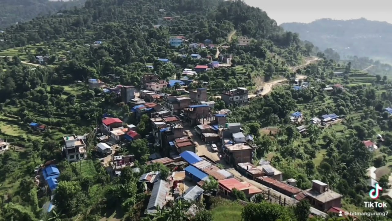 View of Deurali Bazzar & Amale gau #barpak sulikot gp word No 7 Gorkha#