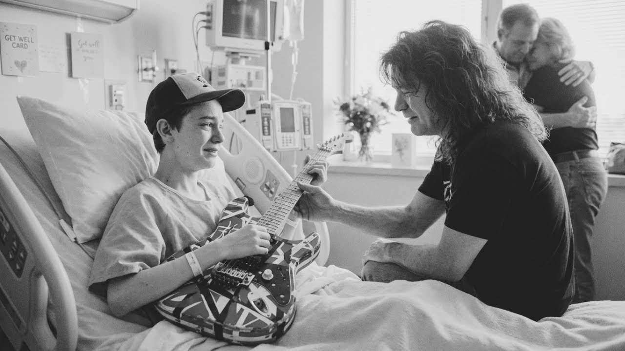 Eddie Van Halen gave AWAY $2 million guitar to dying 14-year-old — his last words left Eddie SOBBING