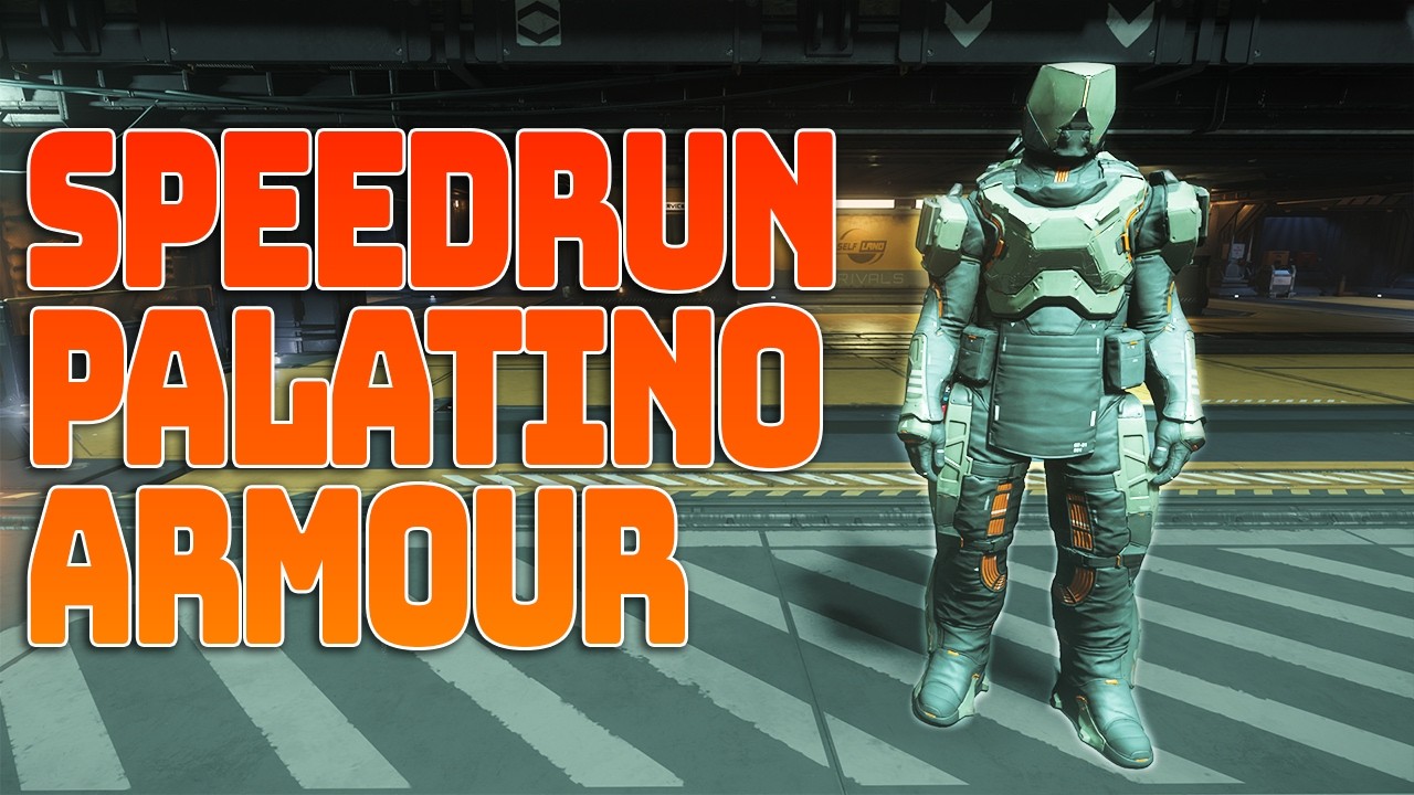La Forma MÁS Rápida de Conseguir la Armadura PALATINO 🛡️ Star Citizen Speedrun