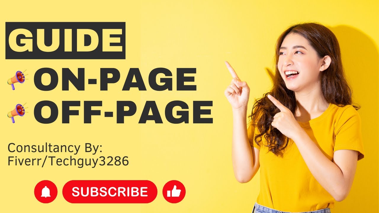 What are On Page & Off Page SEO Factors in SEO?