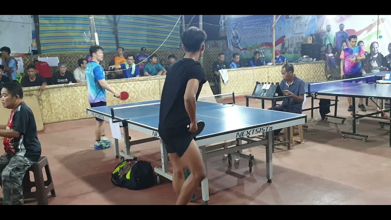 Budi Jeksen/Butik vs M Rizki/Spinner Kejuaraan Tenis Meja Karjo Bekasi Cup 2026