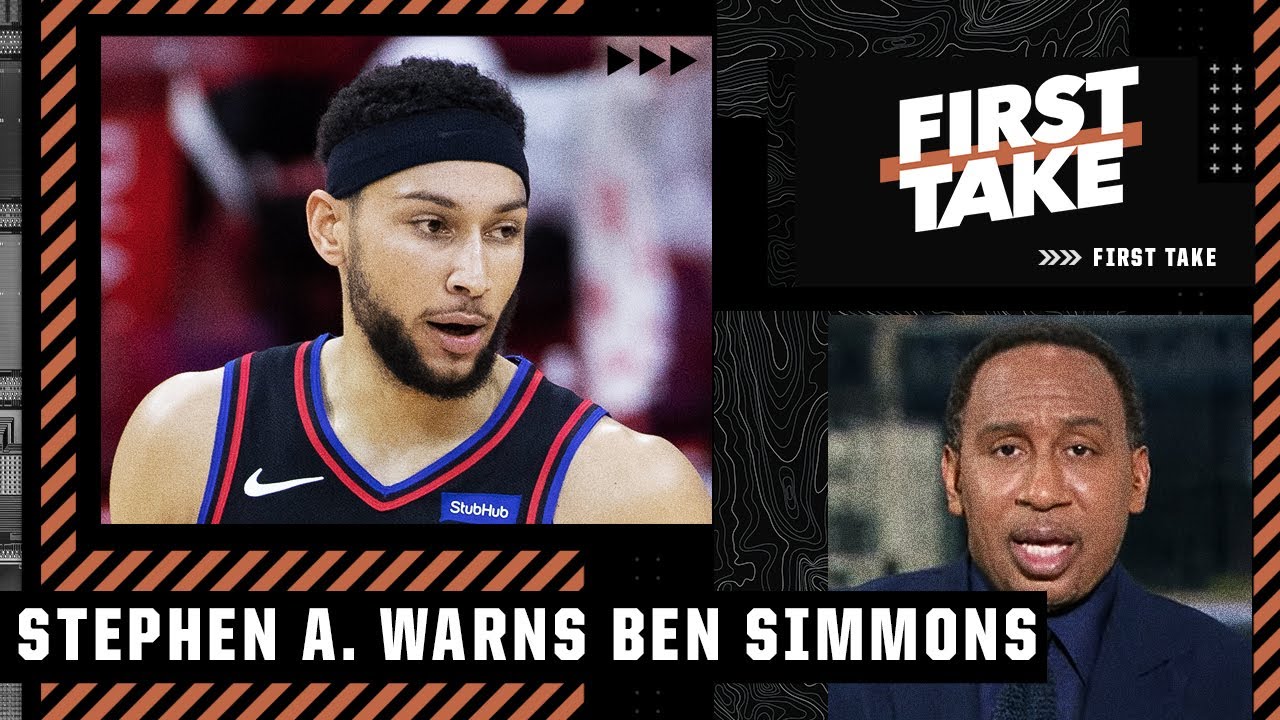 Stephen A. warns Ben Simmons 👀 'BE CAREFUL!' | First Take