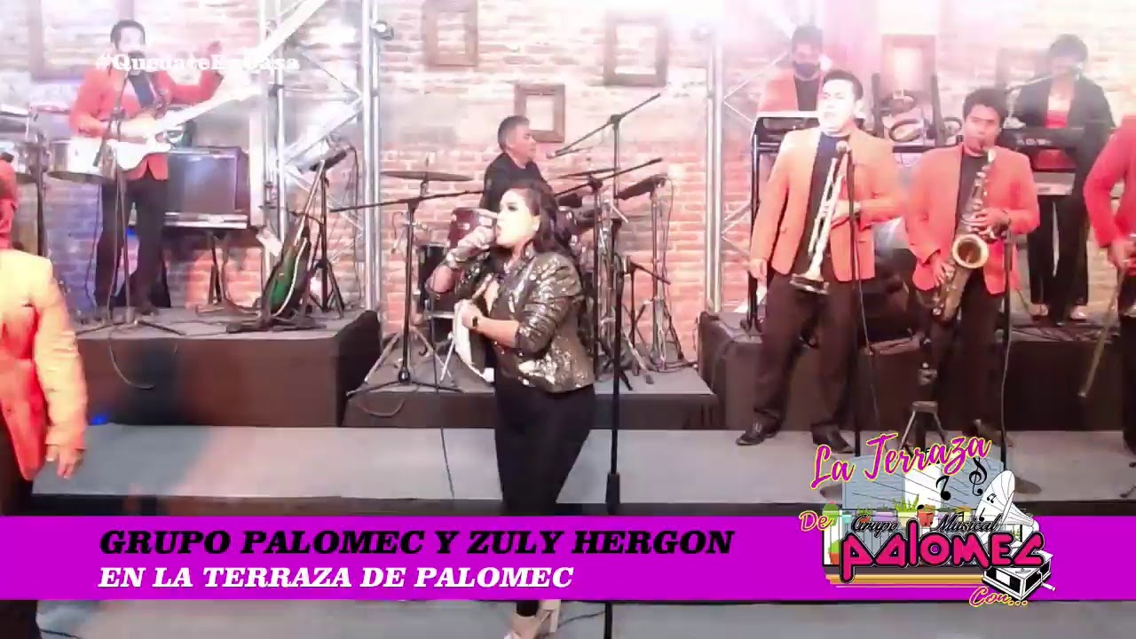 EN LA TERRAZA DE PALOMEC CON... ZULY HERGON