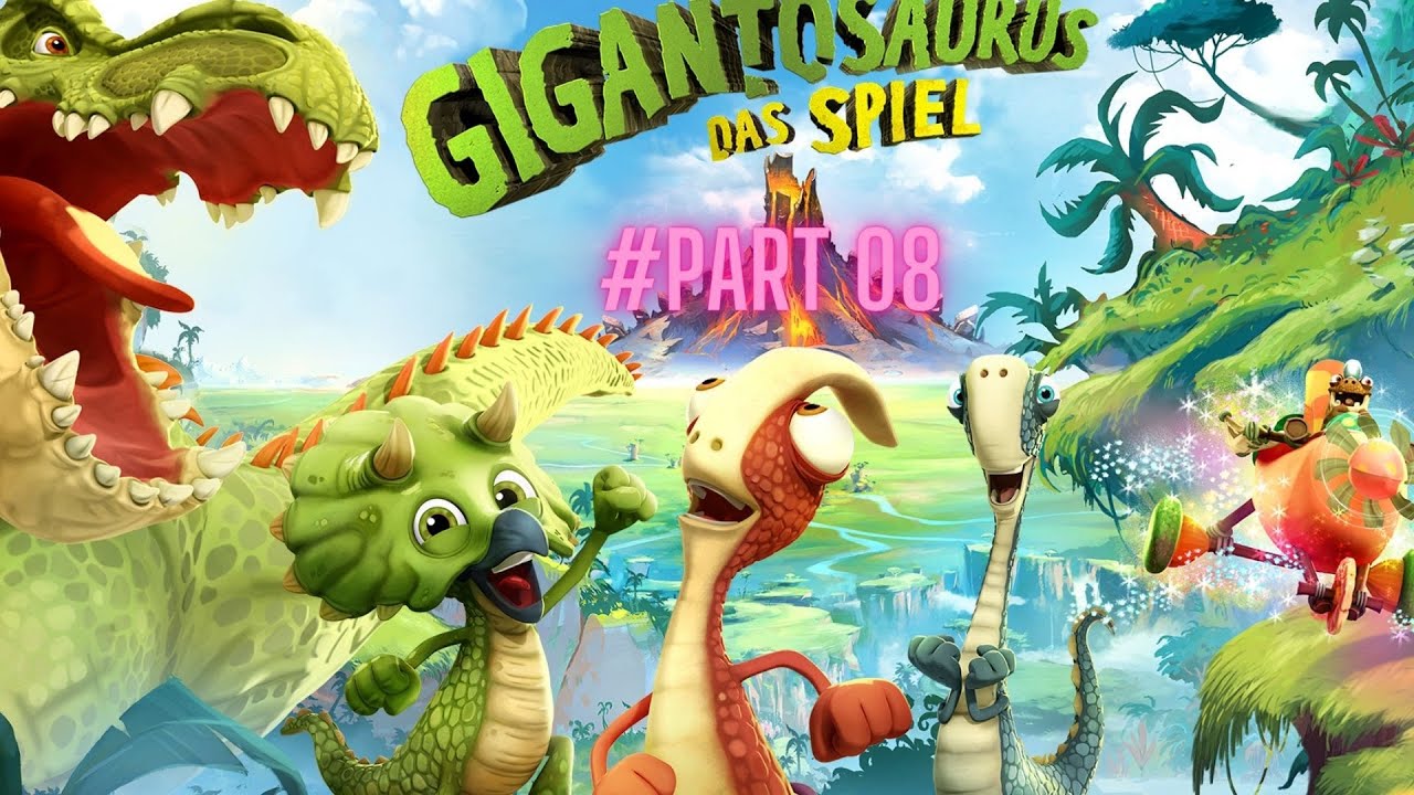 Let's Play Gigantosaurus Das Spiel Part 8 german