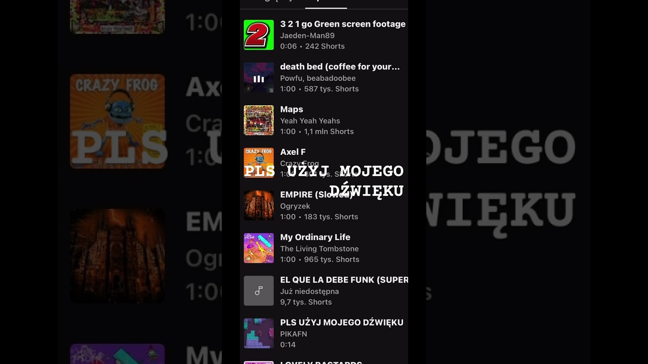 PLS UŻYJ MOJEGO DZWOEKI #music #myaudio #freeaudio