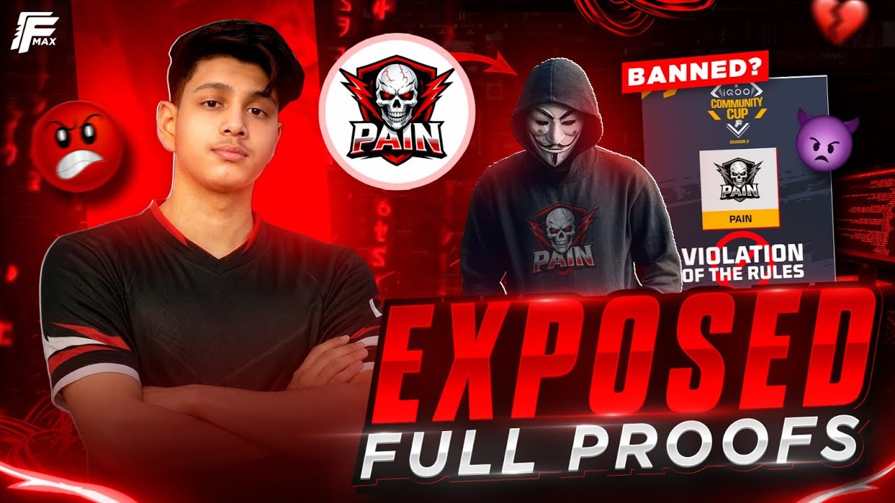 PAIN ESPORTS Caught Using HACK In 4K 🚨 iQOO Mismanagement 💔 Full Reality Exposed With PROOFS ||