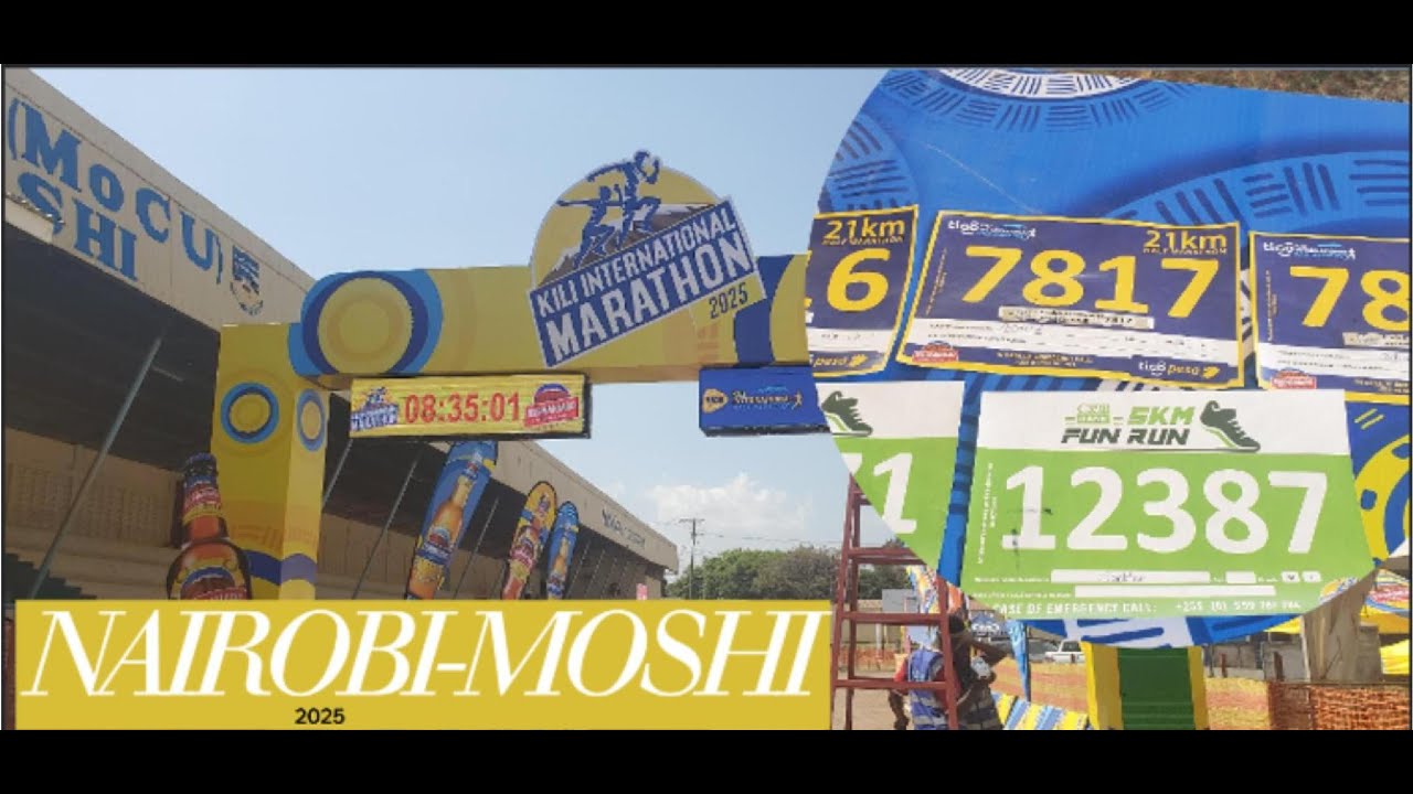 From Nairobi to Moshi!  Kilimanjaro Marathon 2025 & Our House Tour in Tanzania