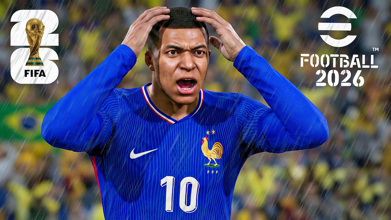 eFootball 2026 (PS5 PRO) 4K | PORTUGAL vs. FRANCE | World Cup Final - Update Gameplay 