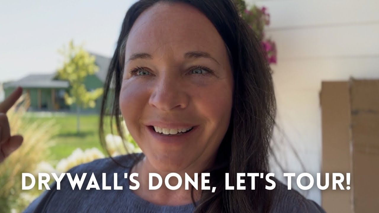 New Home Tour - Building Update! Paint Color & Design Changes