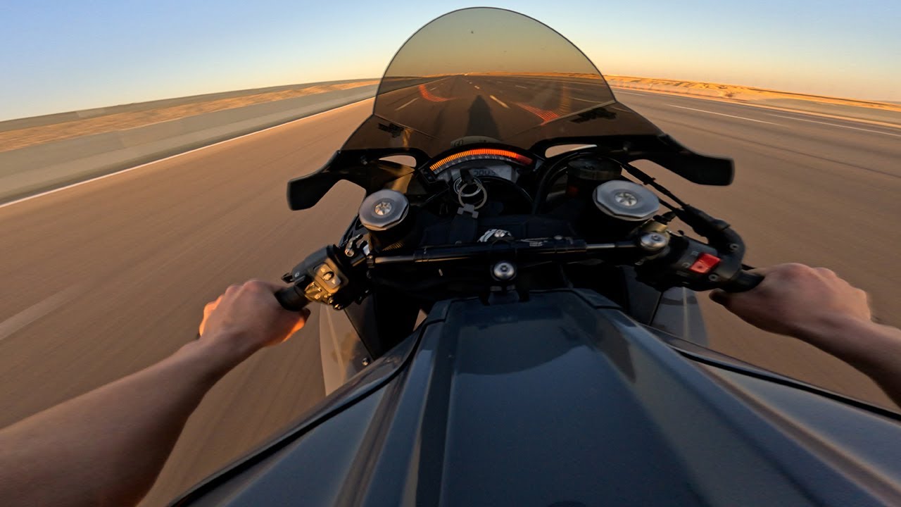 تجربة تسارع كاوازاكي zx10r | من 0 الي 300!