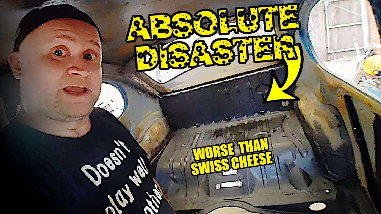 How I Replaced the Luggage Tray in a VW Beetle - 05