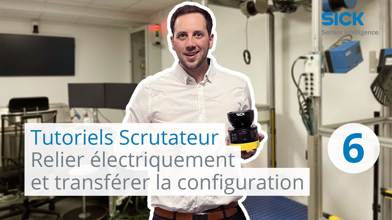 Tutoriel scrutateur 6 : Relier électriquement le scrutateur et transférer sa configuration