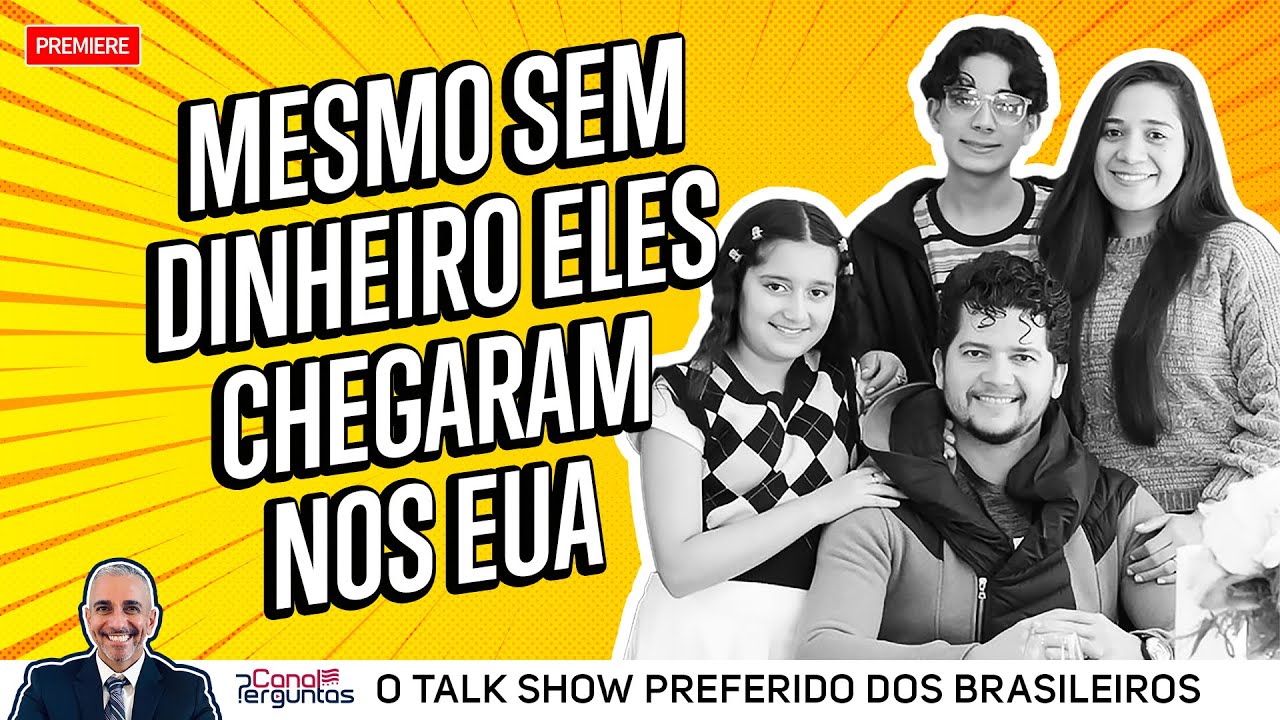 Família humilde consegue chegar nos EUA e vencer