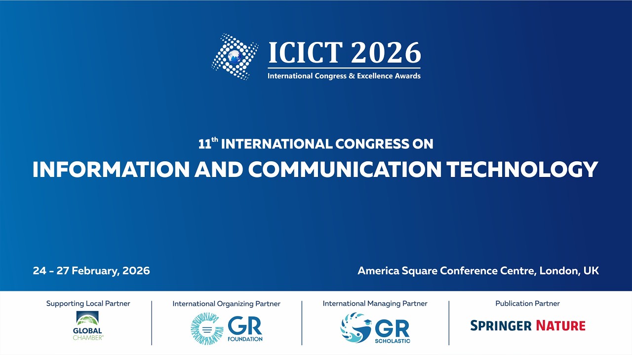 11th ICICT 2026 | Technical Session 9A | London, United Kingdom