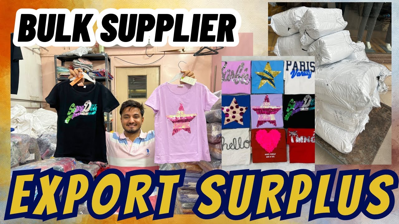 120/- Branded Premium Kids Wear Export Surplus Setwise Clothes Wholesale Market | #kidswear