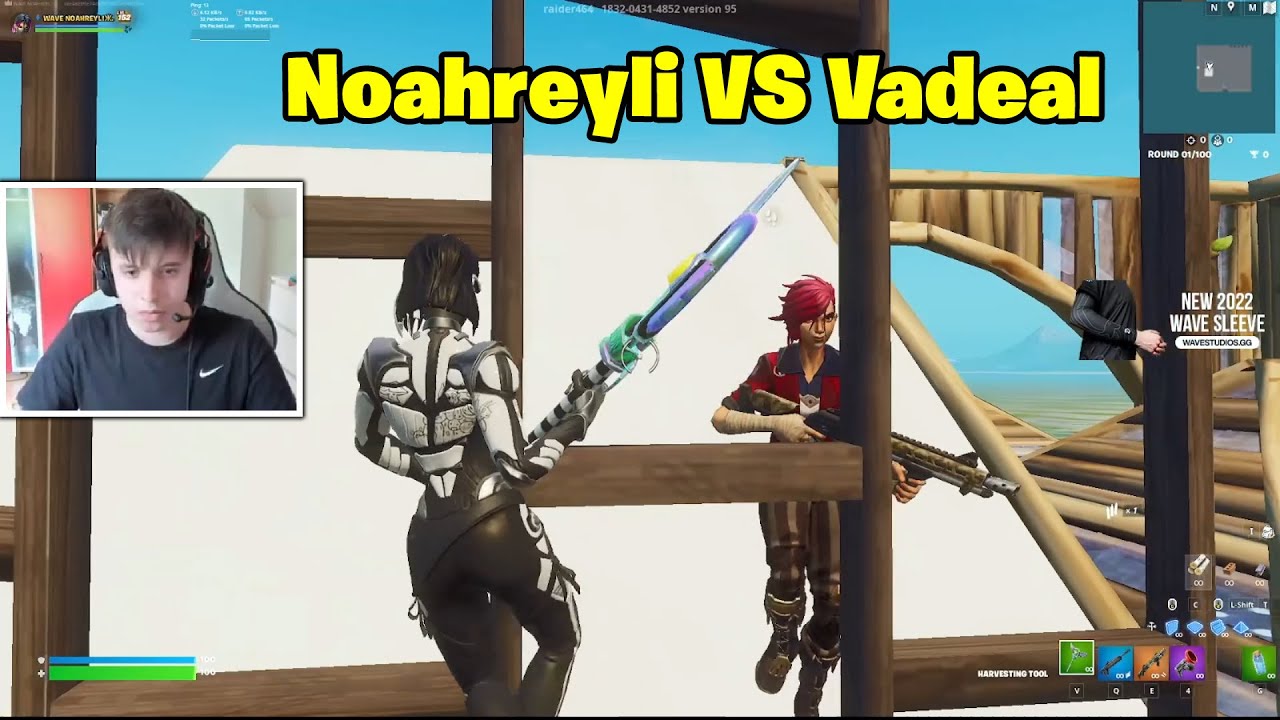 Noahreyli VS Vadeal 1V1 Buildfights