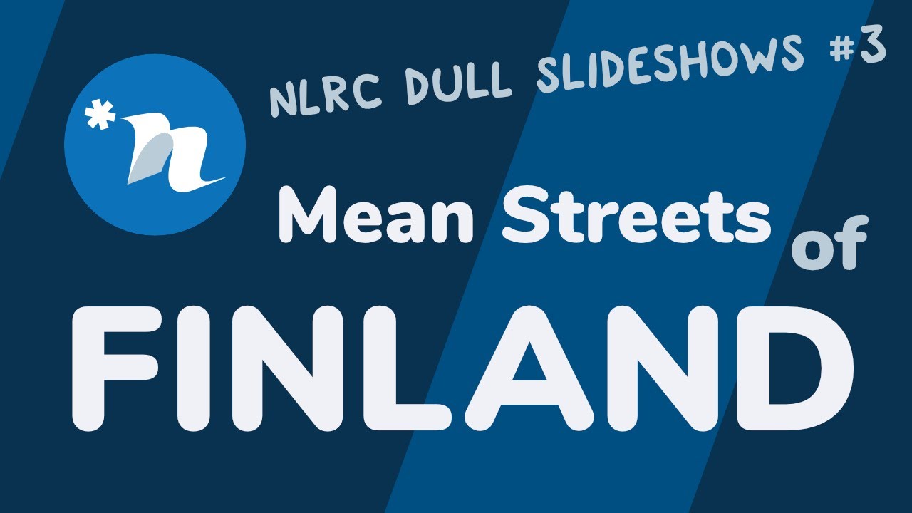 Mean Streets of Finland (or how to get to places)