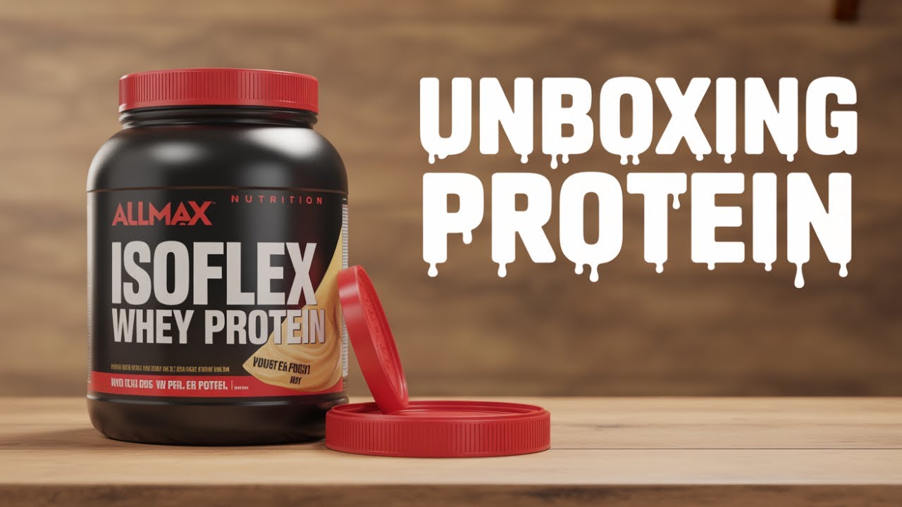 AllMax Nutrition ISOFLEX Whey Protein Unboxing Surprise!