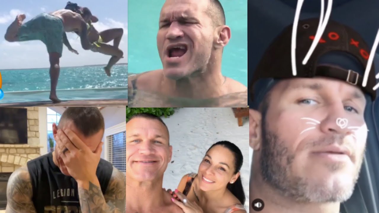 Лучшие моменты с Рэнди Ортоном из WWE. (Забавные моменты в Instagram/Snapchat) (Удар RKO и розыгр...