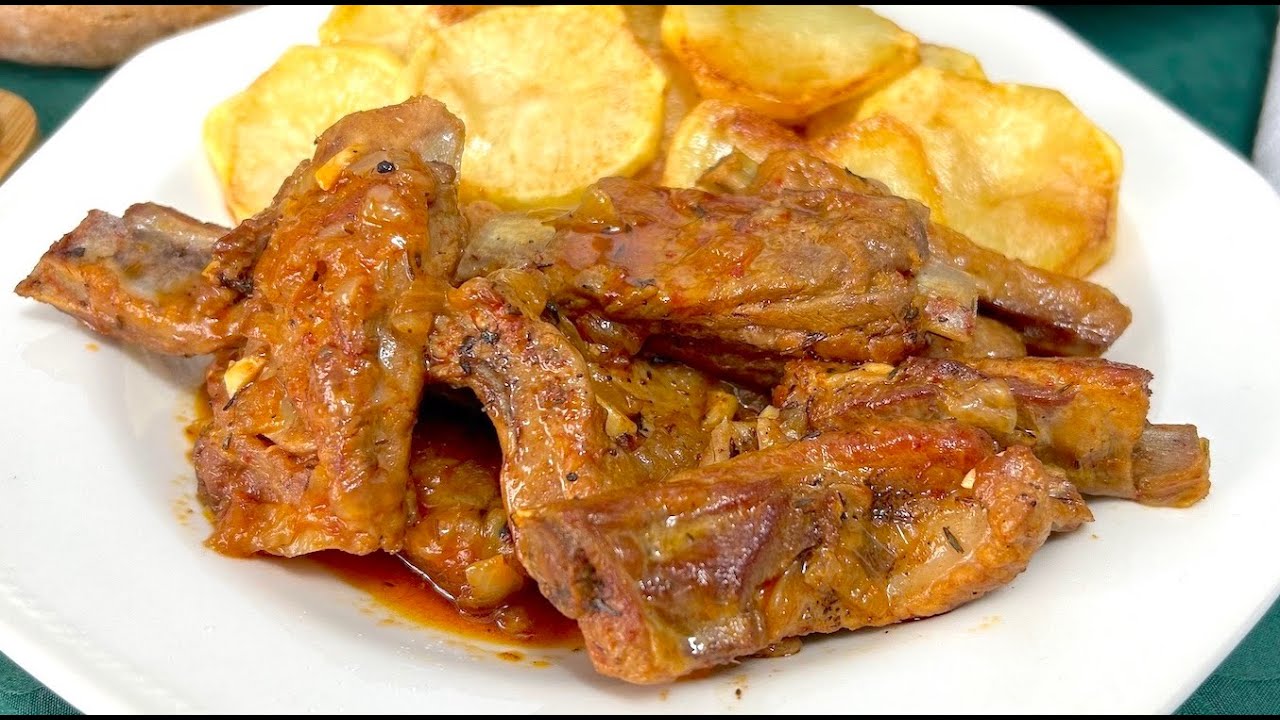 COSTILLAS EN SALSA s&uacute;per tiernas y jugosas 🌟 | Cocina A Buenas Horas