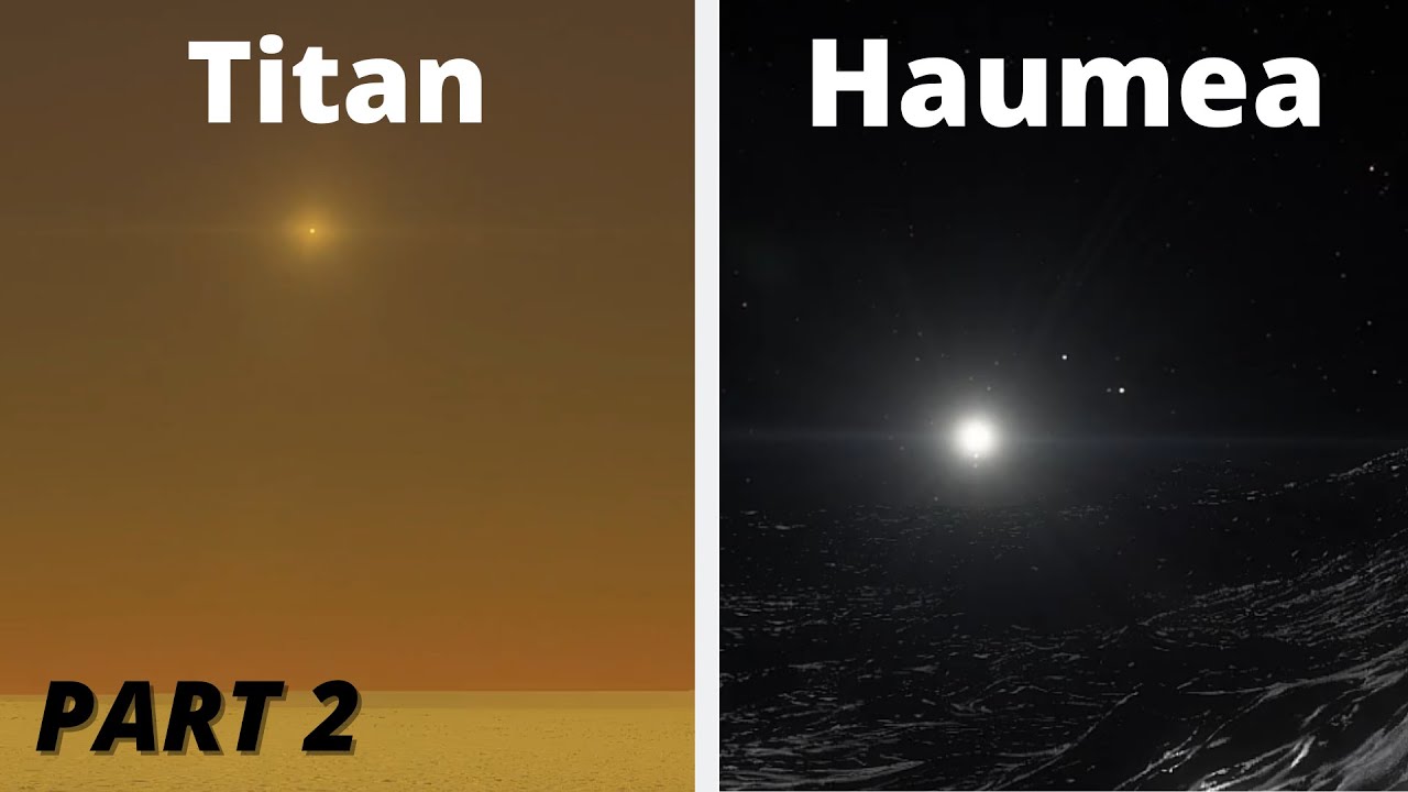Sunrise from other planets and moons V2 (Our Solar System)