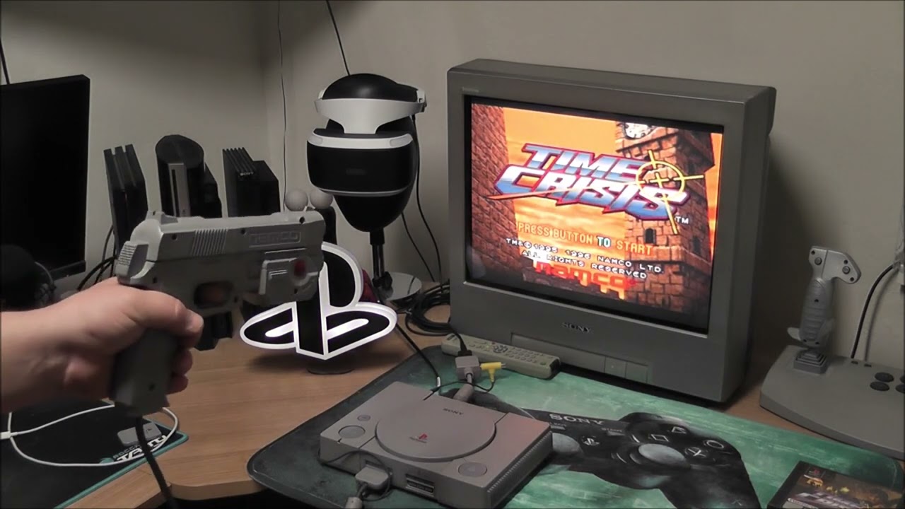 Playstation 1 GUN NAMCO a Time Crisis