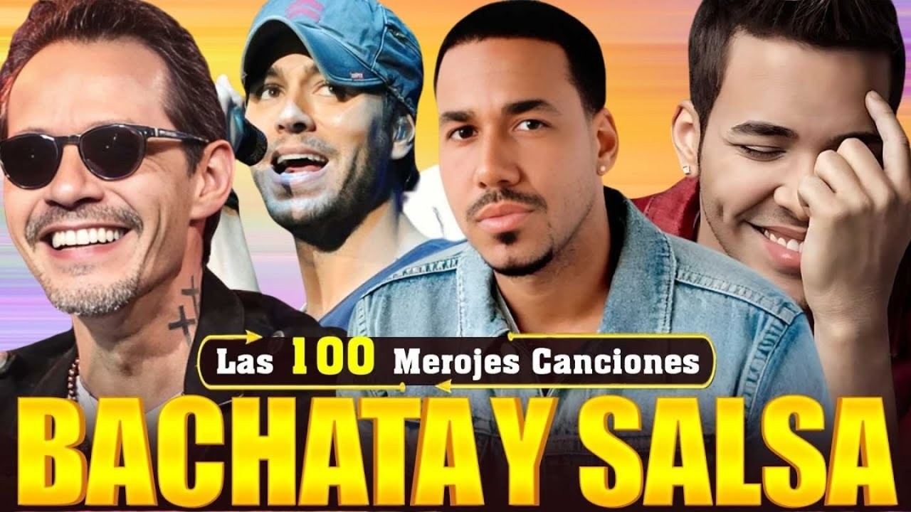 BACHATA Y SALSA MIX 🔥 Juan Luis Guerra, Marc Anthony, Daddy Yankee, Enrique Iglesias, Romeo Santos 🎧