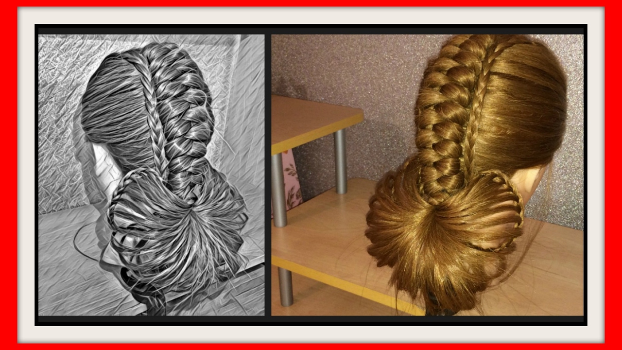 INFINITY UPSTYLE BRAID HAIRSTYLE / HairGlamour Styles /  Hairstyles / Hair Tutorial