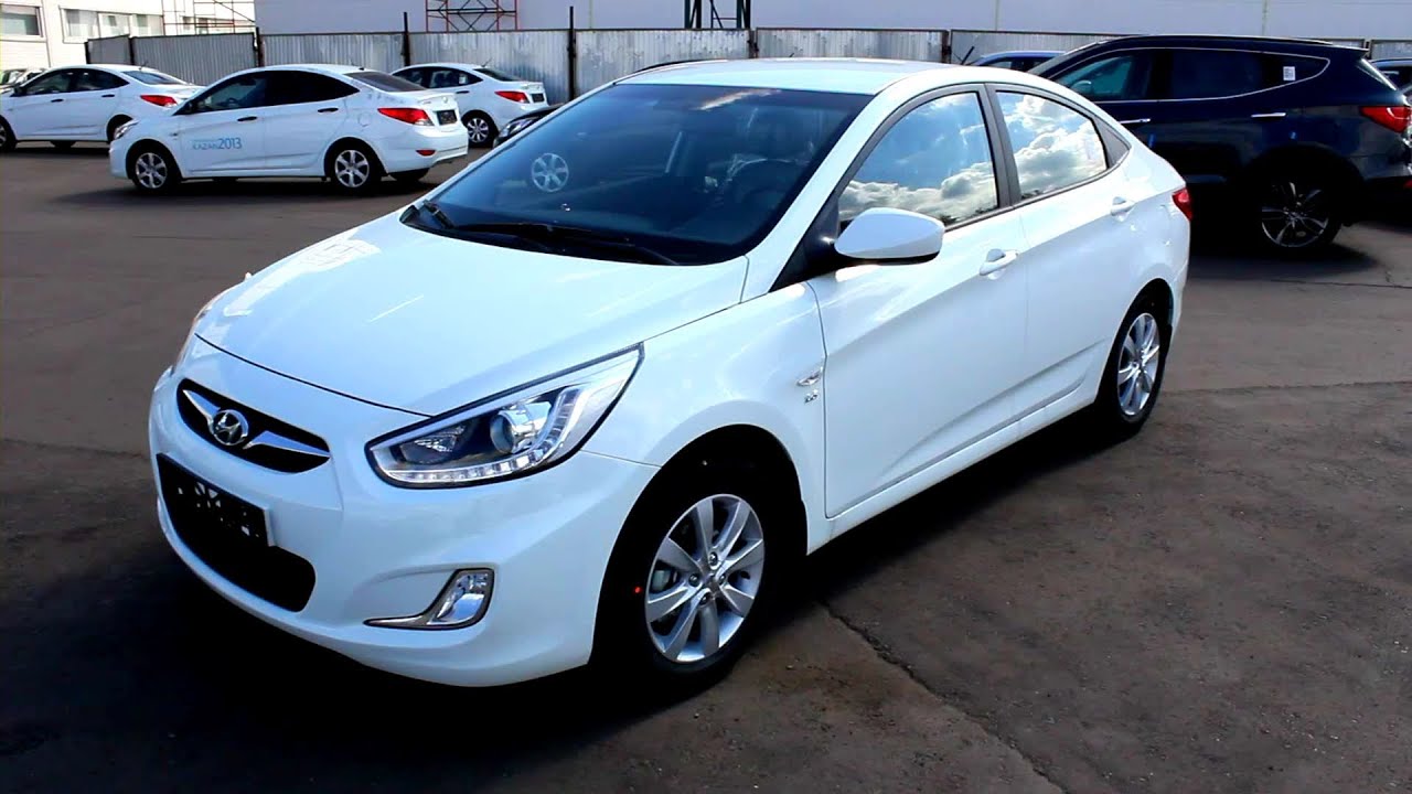 2013 Hyundai Solaris. Start Up, Engine, and In Depth Tour.
