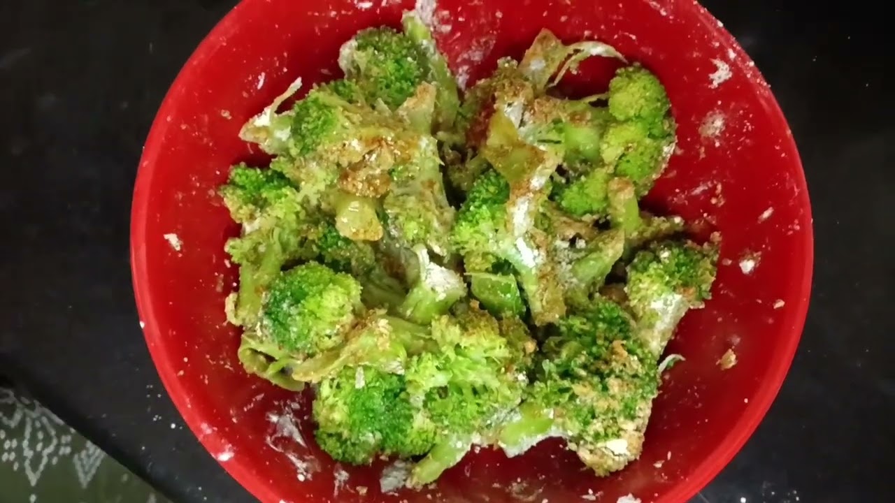 Snacks, brocolli chilli dry 