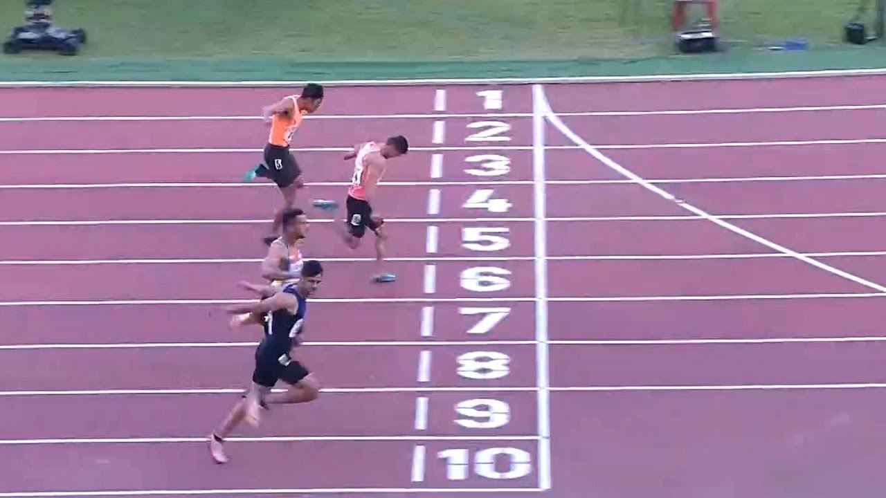 U21 Boys 100 Mtrs Final | Khelo India Youth Games 2020