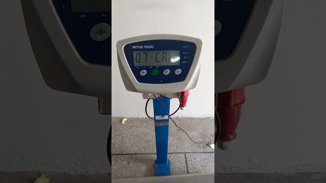 IND-211 METTLER TOLEDO Calibration