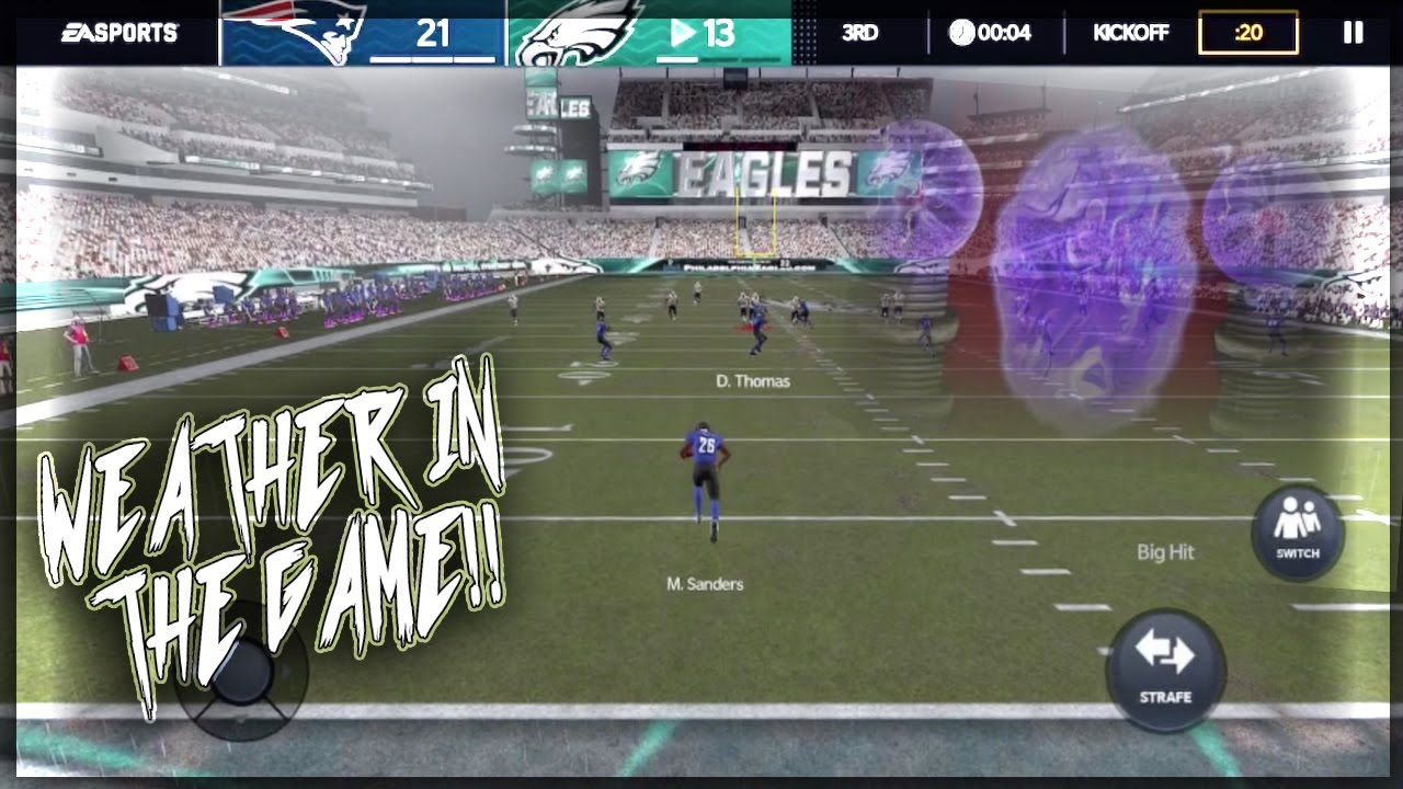 WE HAVE RAIN/ WEATHER GAMEPLAY!! Madden Mobile 21 Most Feared Opening The Portal!!