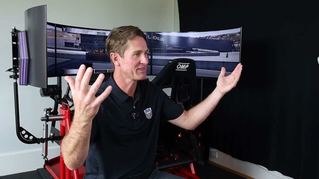 Ryan Hunter-Reay sits down with our co-founder to talk racing simulators