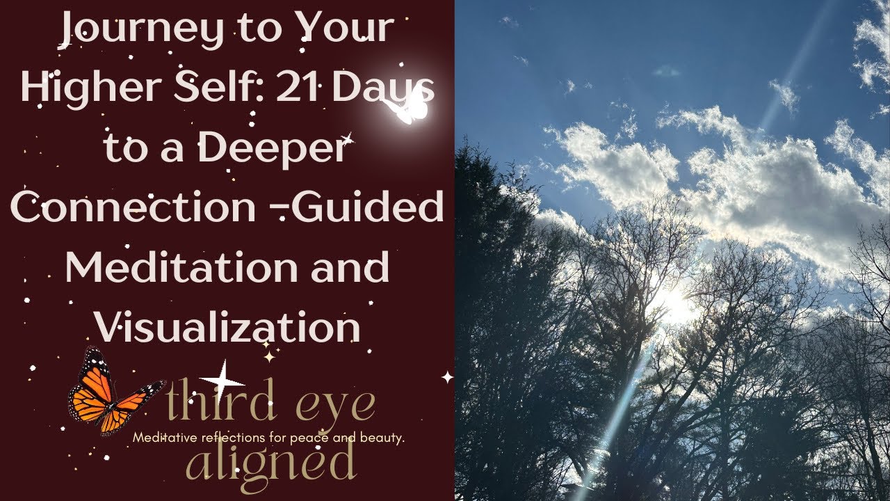 Guided practice to meet and align with your higher self  21 Days to stronger intuitive power!