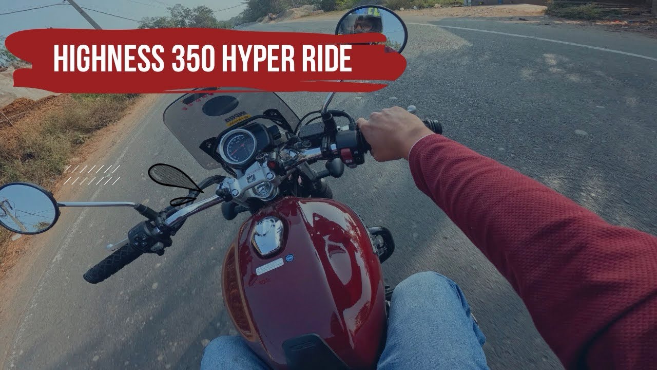 Honda Highness HYPER RIDE | State Highway | POV