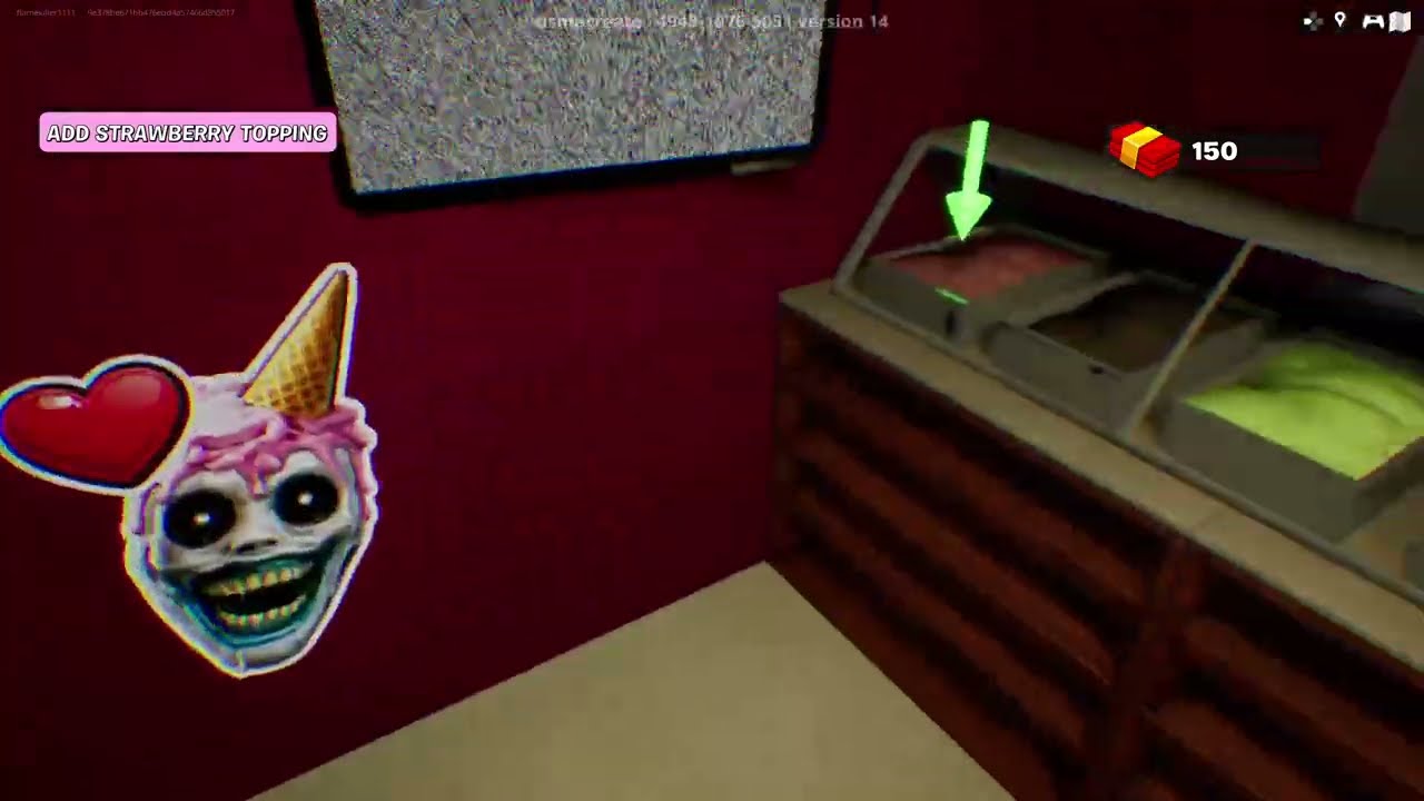 Ice Cream Shop Simulator Horror Game in Fortnite
