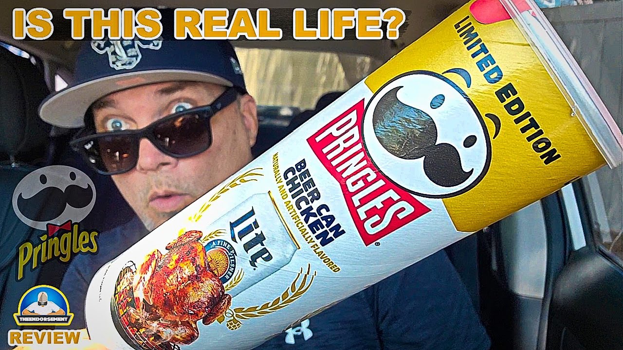 Miller Lite&reg; Beer Can Chicken Pringles&reg; Review! 🍺🥫🐔🥔 | Are These Even Real? | theendorsement