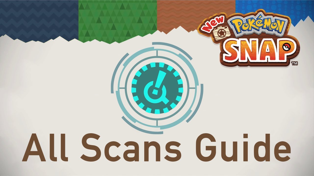 New Pokémon Snap - All Scans Guide