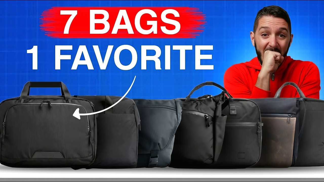 7 GENIUS Messenger Bags for Daily Commuting (& where to get them)