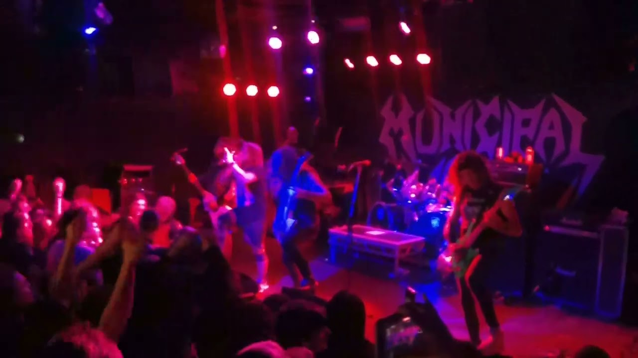 Municipal Waste live 2023 Bournemouth The old fire station punk thrash speed metal crossover  DRI