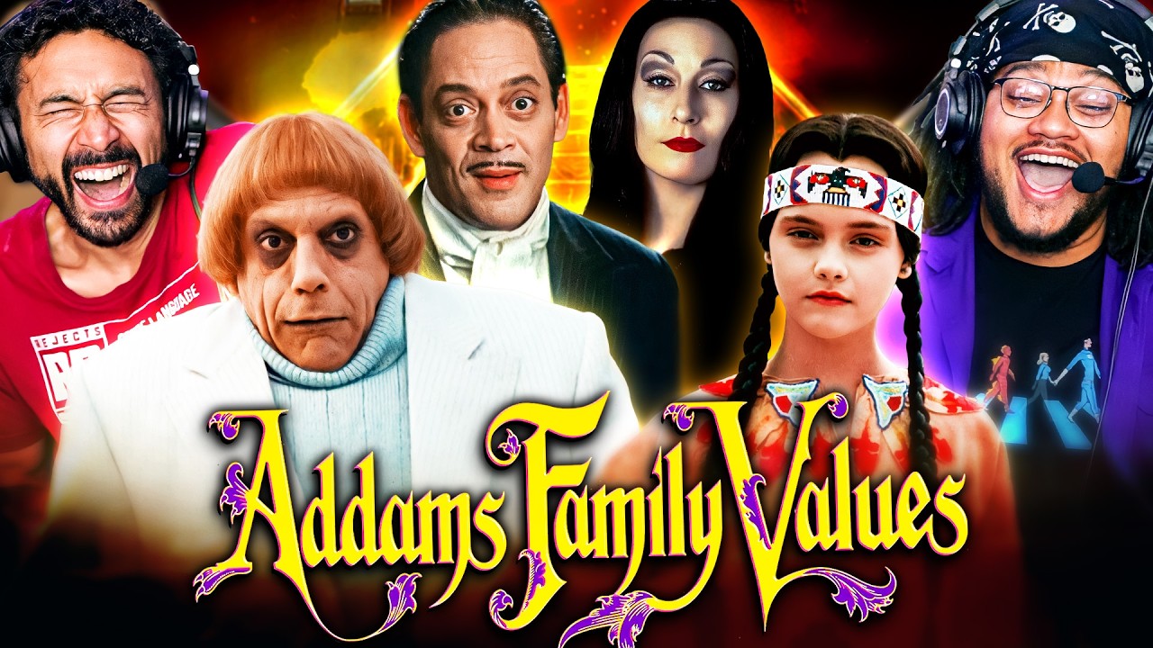 ADDAMS FAMILY VALUES (1993) IS BETTER THAN THE FIRST? MOVIE REACTION First Time Watching | Wednesday