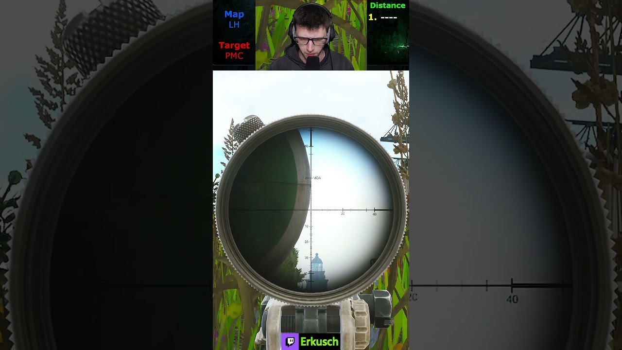 1500,83m WORLD RECORD PMC KILL! #escapefromtarkov #worldrecord  #longshot