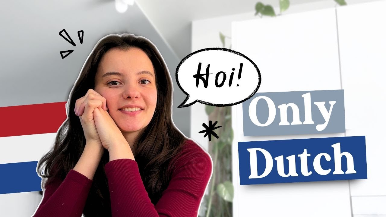 Speaking only dutch for 1 day. (with english subtitles)