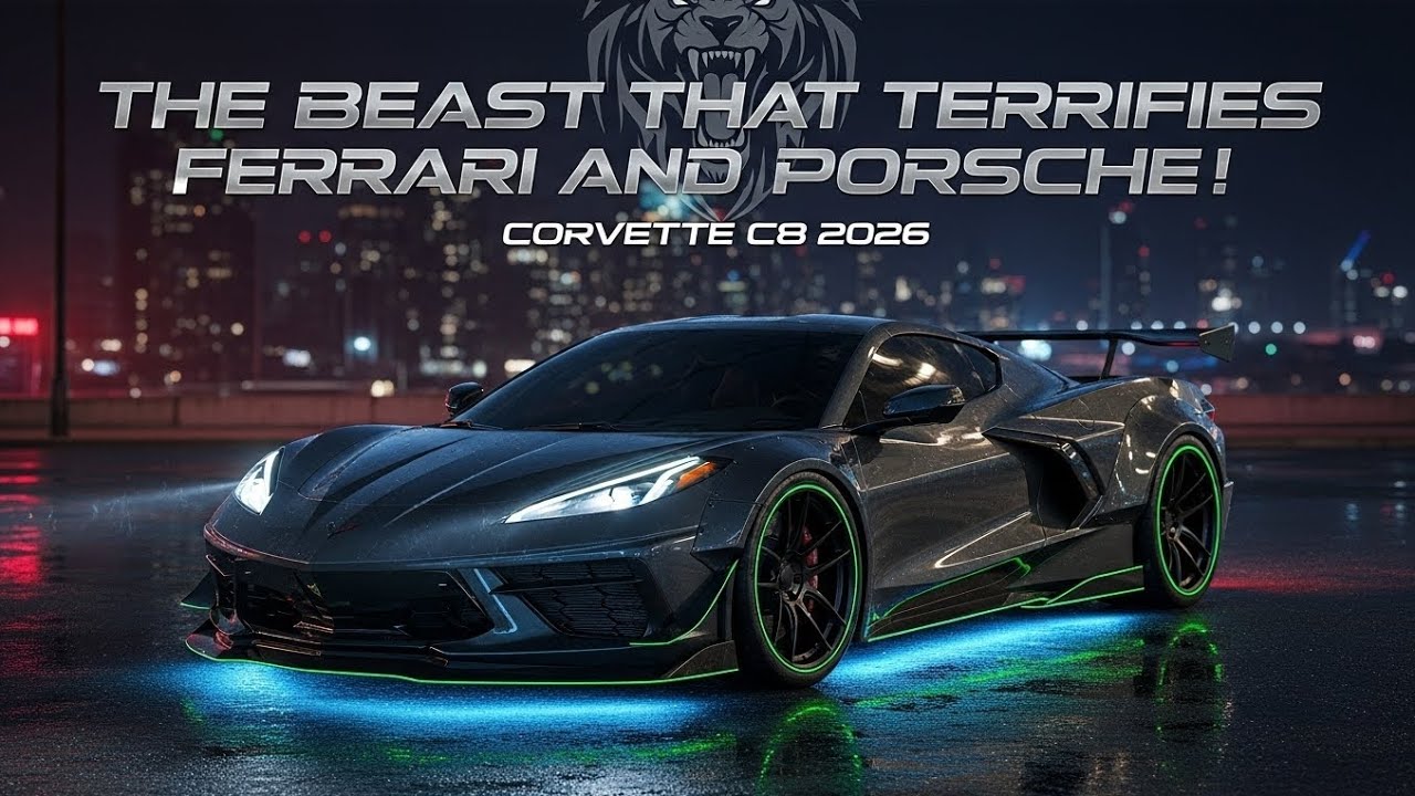 Corvette C8 2026 - The Beast That Terrifies Ferrari and Porsche!