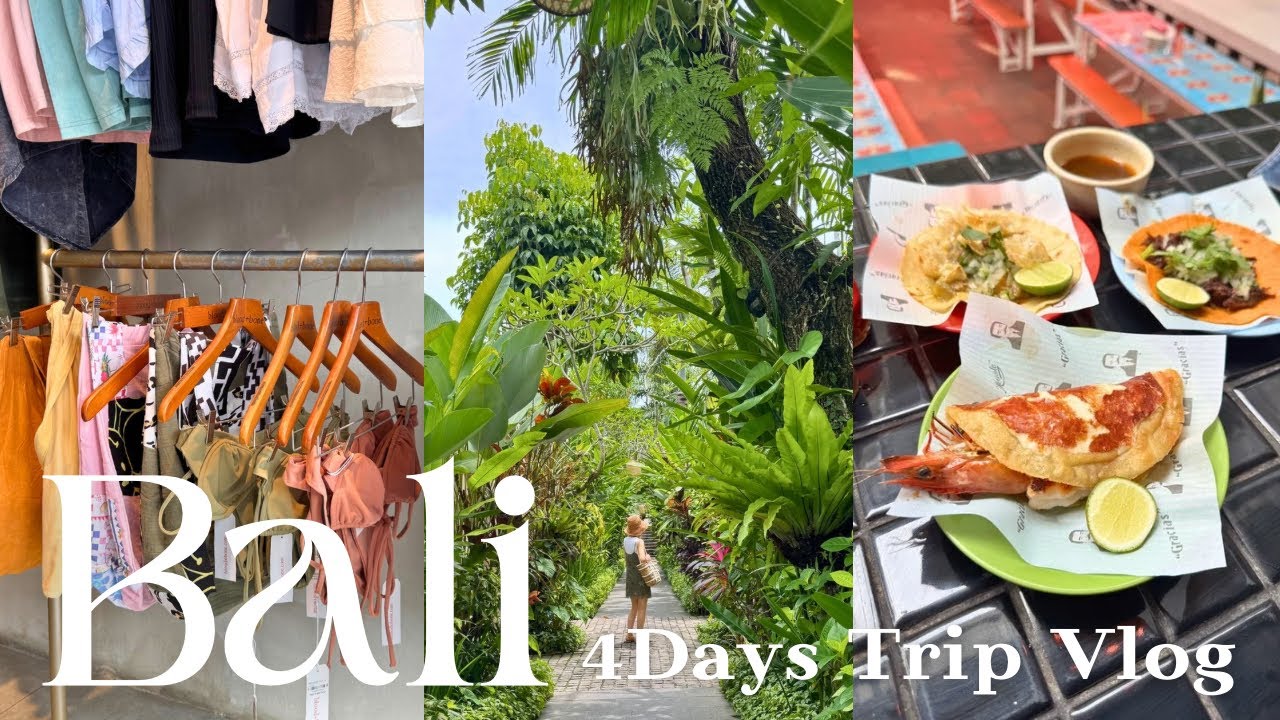 【バリ島Trip Vlog】2025最新🇮🇩3泊4日のバリ島旅行🏝 | 格安航空ベトジェットで行く夫婦旅 | レンボンガン島.クタビーチetc