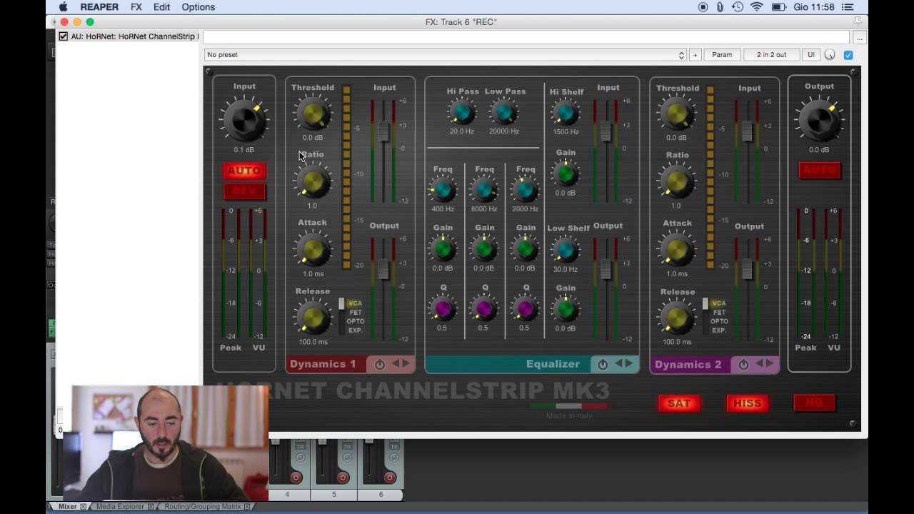 HoRNet ChannelStrip MK3 overview