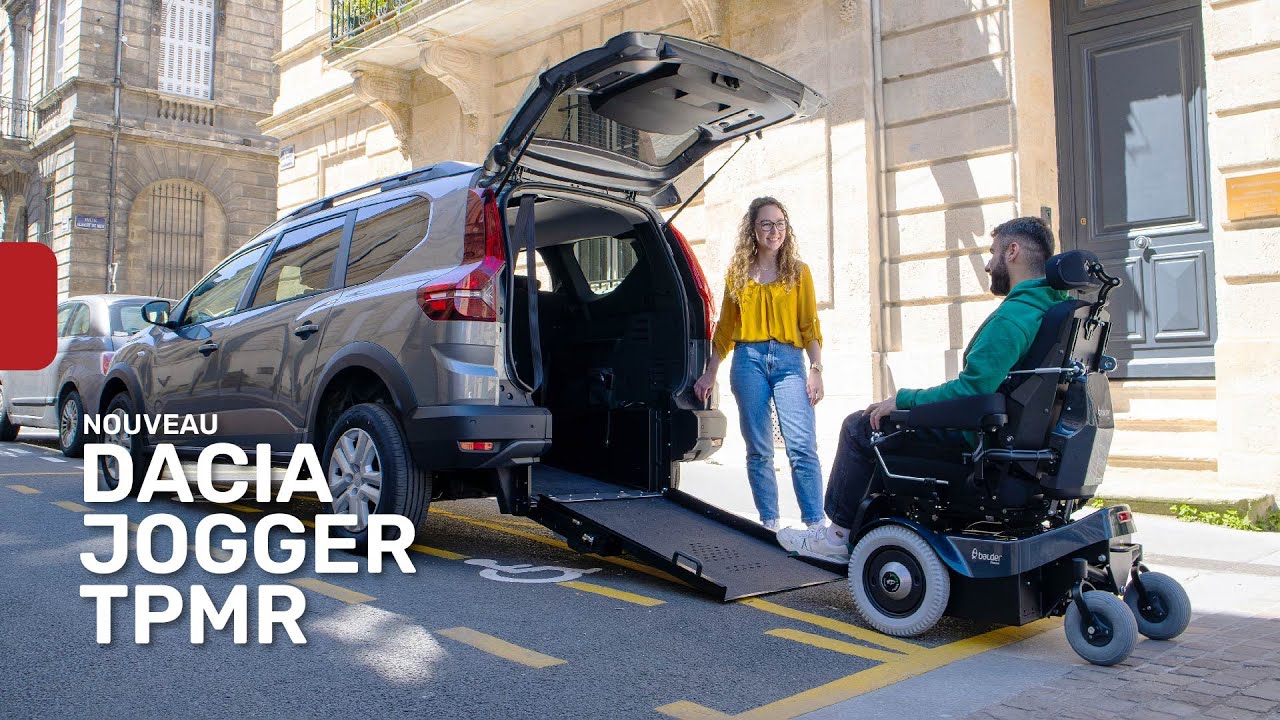 Nouvelle Dacia Jogger TPMR : un véhicule conçu pour vous offrir une mobilité sans compromis