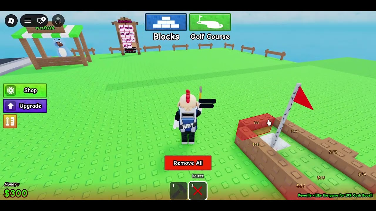 playing golf cuz i wanna to...     [roblox]