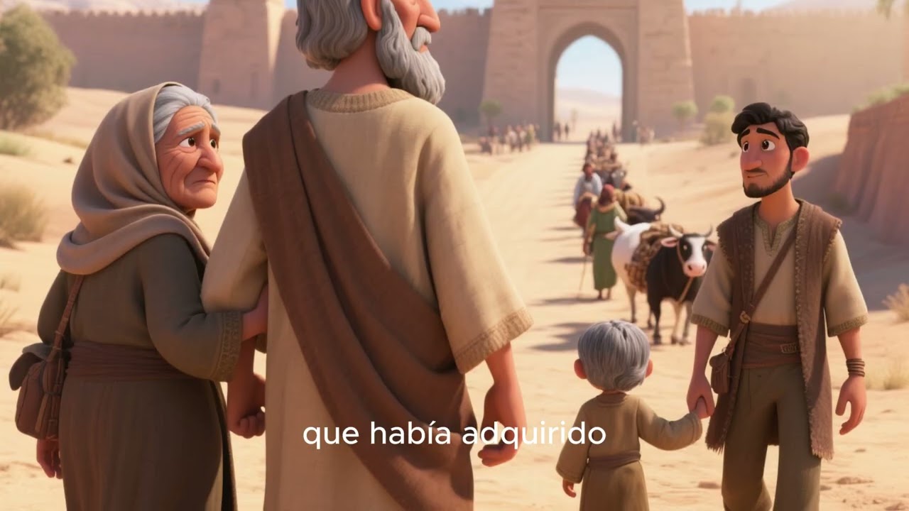 El Hombre que Confió sin Saber el Destino 🚶‍♂️ | Biblia Animada